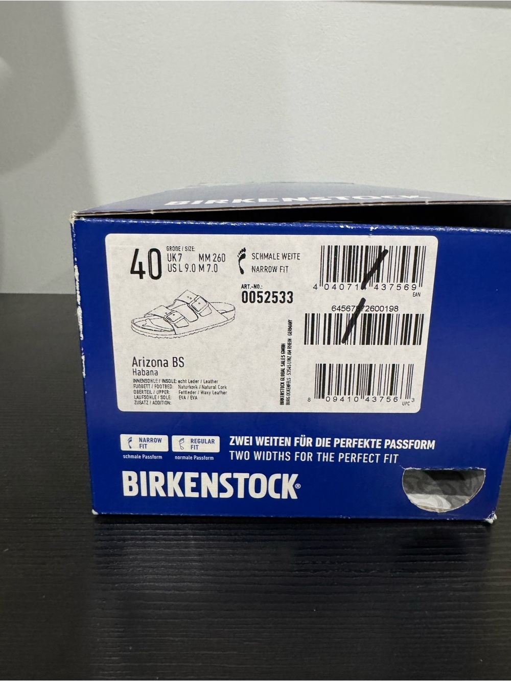 Birkenstock Brown Two-Strap Arizona Sandals - Picture 4 of 4